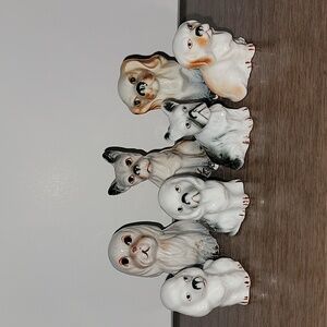 Porcelain dogs lot